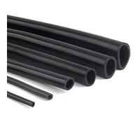 1pc Black Silicone Tubing - Food Grade Gas Hose & Water Pipe for Pump Transfer, for Drip Irrigation, Brewing, and More(Length 10m 3 * 5mm)
