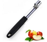 1Pc Black Stainless Steel Core Seed Remover Fruit Pear Corer Easy Twist Kitchen Tool Fruit Vegetable Corers Tools