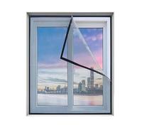 1PC Black Width 90/100/110/120cm Mesh Edge Mosquito Net Window Thin Gauze Invisible Fiberglass And Fly Screen(Height100cm,Width90cm)