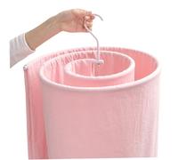 1PC Blanket Hanger, Spiral Shaped Clothes Drying Rack, Spiral Drying Rack 5kg Load Metal Blanket Hangers, Detachable Space Saving Blanket Drying Rack for Bed Sheet Coverlet Bath Towel