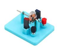 1Pc Blue DIY DC Electrical Motor Assemble KIT - STEM Science Lab Educational Physics Learning Experiment Ornaments for Electrical Motor 1 Small in Size and Light in Weight,Learning and Education