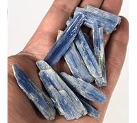 1PC Blue Kyanite Blade Slice Natural Sparkling Slightly Polished Gemstone Crystal Mineral Collectilble Rough Specimen Slab - Brazil