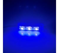 1Pc Blue Light Small Aquarium Led Light, Multicolor Led Fish Tank Light for Freshwater Plants Aquarium Accessories