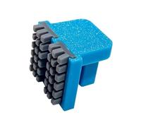 1pc Blue Nozzle Wiper Fit For Kobra S1 Hot End Cleaner Silicone Brush S1C Cleaning Tool