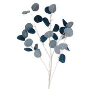 1Pc Blue Silk Eucalyptus Leaves Artificial Eucalyptus Stems,90cm Blue Eucalyptus StemsLong Eucalyptus Leaf for Wedding,Home,Vases (Blue)