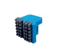 1pc Blue WR Printer Nozzle Wiper Fit For Anycubic Kobra S1 Silicone Brush Hotend Cleaner Tool