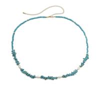 1pc Bohemian Geometric Gravel Waist Chain Vintage Colored Seed Bead Belly Chain Women's Summer Beach Body Jewelry