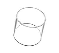 1pc Boiler Pipeline Sight Glass Round Tube, Borocilicate Straight View Cup Height 100mm for Equipment Parts(100mmX5mm)