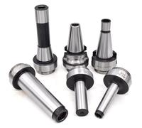 1pc Boring Head Adapter MT4 NT30 BT30 BT40 NT40 R8 MT2 MT3 C25 C20 Tool Holder Holder Collet Chuck Boring Tool for CNC Machine Bored(R8-F1-inch(7-16))