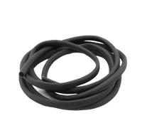 1pc Braided Fiberglass Sleeve - 1m & 5m Lengths, Woven Split Sleeving for Wire Protection, Heat-Resistant & Durable(Black,2MMx5M)