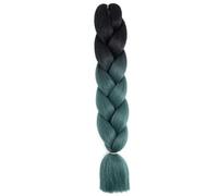 1pc Braiding Hair Synthetic Pre stretched Crochet Braids Hair Blue and Red Twist Braids Hair Extensions