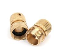 1pc Brass 3/4" Thread Quick Connector Garden Water Gun Connector Car Washing Machine Male/Female 3/4" 16mm Hose Adapter(Female)