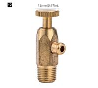 1PC Brass Air Pressure Release Valve Water 35 * 1216mm 1Pc Brass Transition 1cm10mm0.39 inches Designed for Long Lasting use with Proper Durability and consistent Operation (12 Thread)