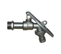 1PC Brass Bibcock Antifreeze Crack Anti-Theft Key Garden Car Wash Watering High Flow Locked Outdoor Faucet Thread G1/2'
