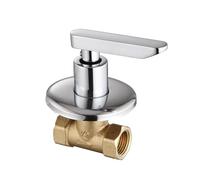 1pc Brass Dark Valve DN15 Concealed Switch Bathhouse Shower Quick-open Solar Water Supply With In-wall Maintenance Accessories(DN15-2)