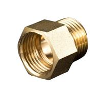 1pc Brass Fitting F/M M10 M12 M14 M16 M18 M20 M22 Female to Male Thread Brass Pipe Connectors Copper Coupler Adapter Threaded Joint(M20X1.5-M16X1.5)