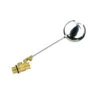 1pc Brass Float Valve 3/4inch, 1/2inch 1inch High Pressure Resistant Floating Ball Valve for Toilet Tanks(1inch)