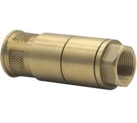 1pc Brass Fuel Check Valve DN25/DN40/DN50/DN65/DN80 - Copper Double Door Bottom Valve for Pumps(DN80)