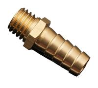 1pc Brass Pipe Fitting 6mm-16mm Hose Barb Tail M8 M10 M12 M14 Metric Male Thread Connector Joint Copper Coupler Adapter(M10X1)