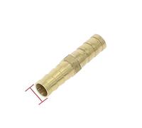 1pc Brass Straight Hose Pipe Fitting Equal Barb 4mm 5mm 6mm 8mm 10mm 12mm 16mm 19mm 25mm Gas Copper Barbed Coupler Connector Adapter(5mm)