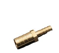 1pc Brass Straight Hose Pipe Fitting Equal Barb 4mm 5mm 6mm 8mm 10mm 12mm 16mm 19mm 25mm Gas Copper Barbed Coupler Connector Adapter(12-10mm)