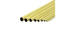 1pc Brass Tube Diameter 2/3/4/5/6/7/8/9/10/12/14/16/18/20mm Length 200mm/300mm/500mm Seamless Round Tubing(200mm,6x5mm)