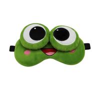 1PC Breathable Fabric Eyemasks, Nighttime Shading Rest Band Saver Module | Plush Surface Material Base, Adjustable Comfortable Strap Blackout Shield Portable Travel Accessory Device Pro