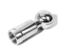 1pc BSP Female Thread 304 Stainless Steel Sanitary Fitting Rotary Spray Ball Tank Cleaning Ball(304 Stainless Steel,BSP3I4)