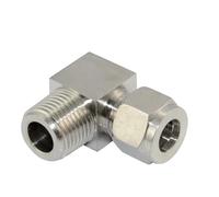 1pc BSP NPT Male Elbow Angle 90 Degree Coupler 304 Stainless Pipe Fitting 6mm 8mm 10mm 12mm Tube to 1/8" 1/4" 3/8" 1/2" Water Gas(1I2 x 10mm) Plumbing Fittings