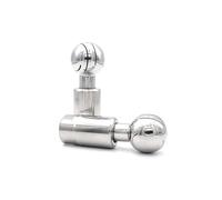 1PC BSP1/2 SS316L Stainless Steel Internal Thread CIP Tank Cleaning Head 360 Degree Rotary Spray Ball