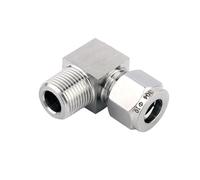 1pc BSPT NPT Male Elbow Angle 90 Degree Coupler 304 Stainless Pipe Fitting 6mm 8mm 10mm 12mm Tube to 1/8" 1/4" 3/8" 1/2"(1I4 x 6mm)