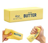 1pc Butter Squishy, Stick Squishy Stress Ball, Soft Butter Squishys Stress Relief Block, Portable Decompression Squeeze Butters Toy, Anxiety Relief Fidget Toy for Kids Adults Office Home