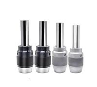 1pc C20 C25 C32 Straight Shank Tool Holder Apu13 Apu16 One-Piece Self-Tightening Drill Chuck Milling Machine Tool Holder Spindle(A,C25-APU13)