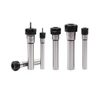 1pc C8 C10 C12 C16 C20 C25 C32 ER8 ER11 ER16 ER20 ER25 ER32 100 150L Collet Chuck Holder CNC Milling Lengthen Tool ER Extension Rod(M Nut,C32-ER32-150L)