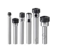 1PC C8 C10 C12 C16 C20 C25 C32 ER8 ER11 ER16 ER20 ER25 ER32 100 150L Collet Chuck Holder CNC Milling Lengthen Tool ER Extension Rod(M Nut,C6-ER8-100L)
