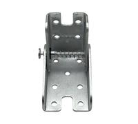 1pc Cabinet Hinges 90 Degree Self Locking Folding Sofa Bed Lift Support Furniture Hardware Steel 65x60x45mm Hinge(Silver)