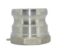1pc Camlock Groove Fitting Type A 304 Stainless Steel Quick Connector Coupling Adapter 1/2" 3/4" 1" 1-1/4" 1-1/2" 2"(2-1/2")