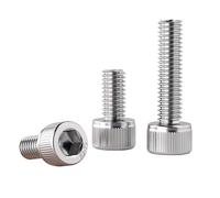 1pc Cap Screws Allen Key Bolt M6x0.75mm M7x1mm M8x1mm M9x1mm M10x1mm M10x1.25mm M12x1.25mm M12x1.5mm(M9x1.0mm 1pc,16mm)