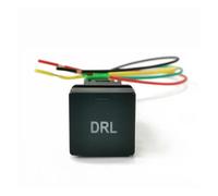 1Pc Car DRL Power On Off Front Fog Lamp Spotlights Switch Button With Connecting Wire For ISUZU For D-MAX 2021-2023 Steering Wheel Acc Cruise Switch Button(L)(DRL)