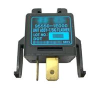 1pc Car Electronic Flasher Relay Compatibel With Hy*un/d&ai OEM 95550-1E000 955501E000 Interchange Number 95550-1Y500(1 PCS)