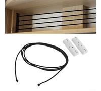 1PC Car RV Cabinet Cargo Net Storage Racks Sturdy Cabinet Fence Anti Falling(WHITE)