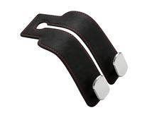 1Pc Car Seat Hooks,Leather Car Bag Hook,Headrest Organiser Hooks,Multifunctional Back Seat Double Hook,Cars Headrest Storage Organiser Accessories for Handbags,Key Chain,Phone,Wallets,Umbrella