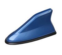 1PC Car Shark Fin Signal Antenna Fit For Vw Fit For Beetle Fit For Passat B6 Fit For Tuhuan 1.4T Fit For Touareg 2 Rod Car Antenna(Blue)