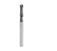 1pc Carbide Ball Nose CNC Router Bits 1/8"; Cutting Diameter Milling Cutter HRC55, 1/8"Shank UpCut Spiral End Mill(R0.4x1.98x3.175x40)