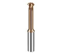1pc Carbide Chamfer Milling Cutter 60°/90° Chamfering Upper Lower For Steel Metal CNC End Mills(Coated 60°,4xd2.4xD4x16x50L)