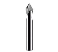 1pc Carbide Spot Drill Bit 60 90 120 Degree CNC Chamfering Drilling Guide Tool Tungsten Steel Location Center Metal(Uncoated/12x75L,60 Degree)