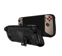 1PC Case For MSI Claw 8 AI+Handheld Console, Portable Case For MSI Claw 8 AI+For TPU Soft Protector Cover Shell With Kickstand Black