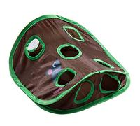 1PC Cat Interactive Toy Mat with Holes Cat 9 Holes Tunnel Toy Cat Activity Play Mat Foldable Training Scratching for Pet Cat