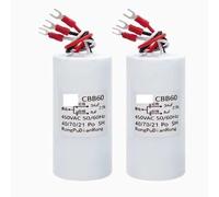 1pc CBB60 34UF+8UF three wire dual capacitor 450V capacitor