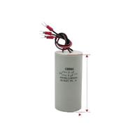 1pc CBB60 450VAC 22UF+6UF three-wire dual capacitor